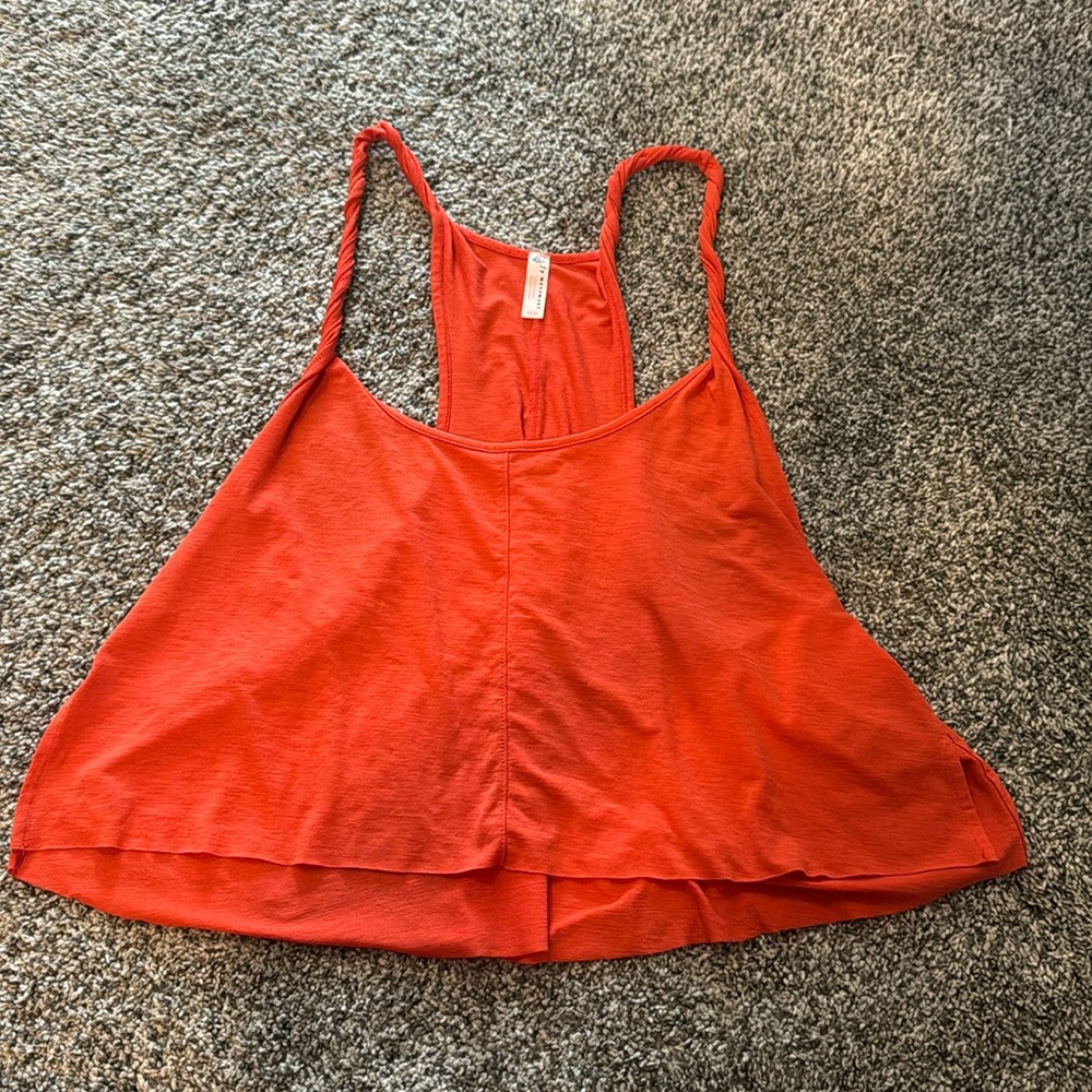 FP Movement by Free People Red Racerback Tank Top